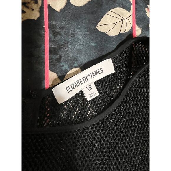 Elizabeth and James Sleeveless Floral Silk Summer Dress Size XS - Picture 3 of 4